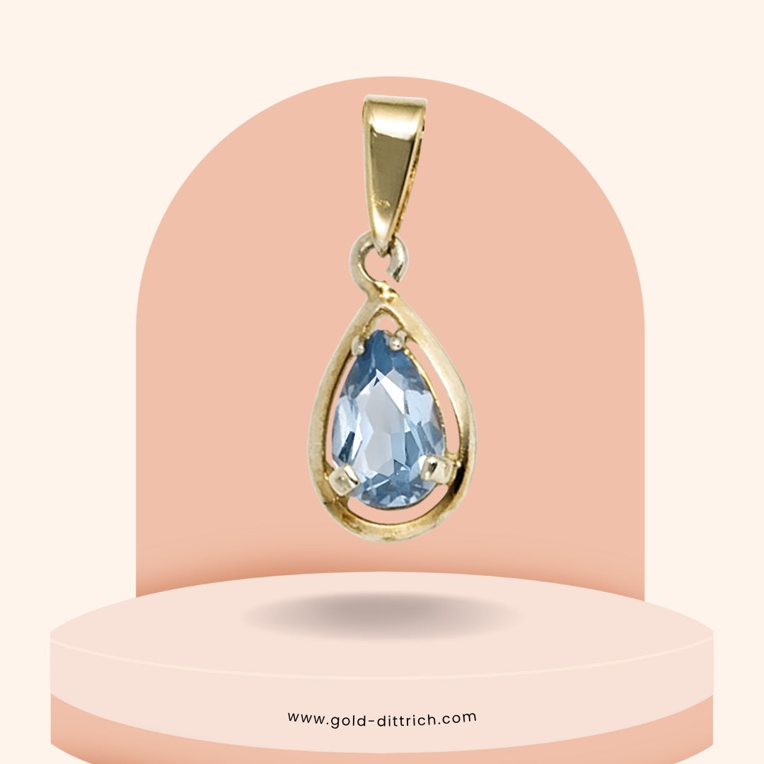 Anhänger Spinell – 333 Gold