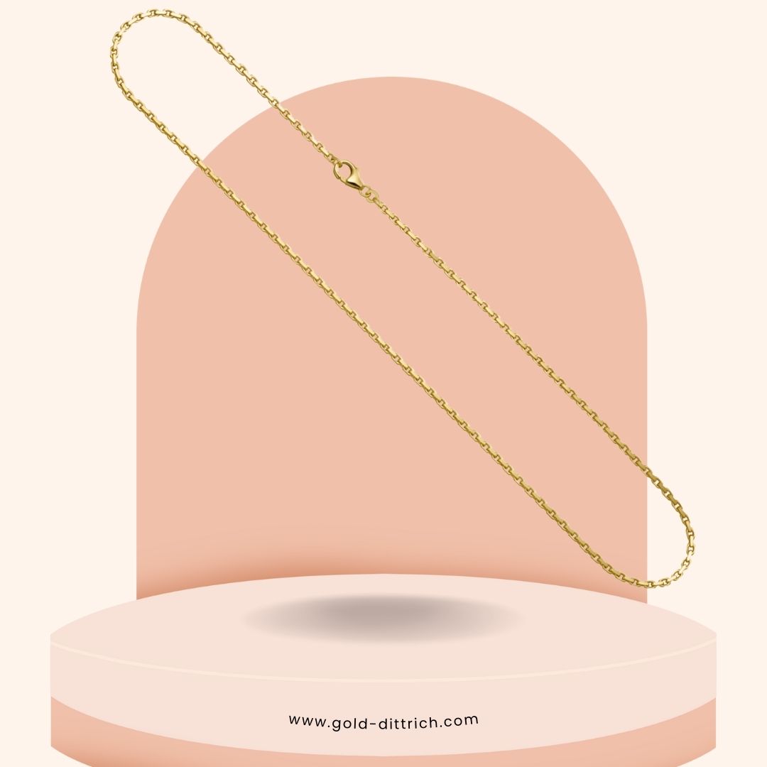 Ankerkette 45cm - 333 Gold