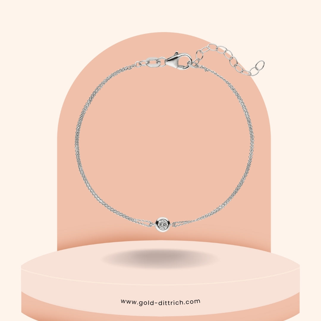 Armband 19 cm - 925 Silber