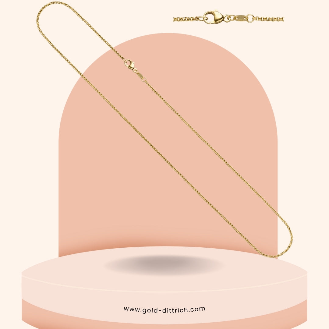 Erbskette 1,5mm - 333 Gold