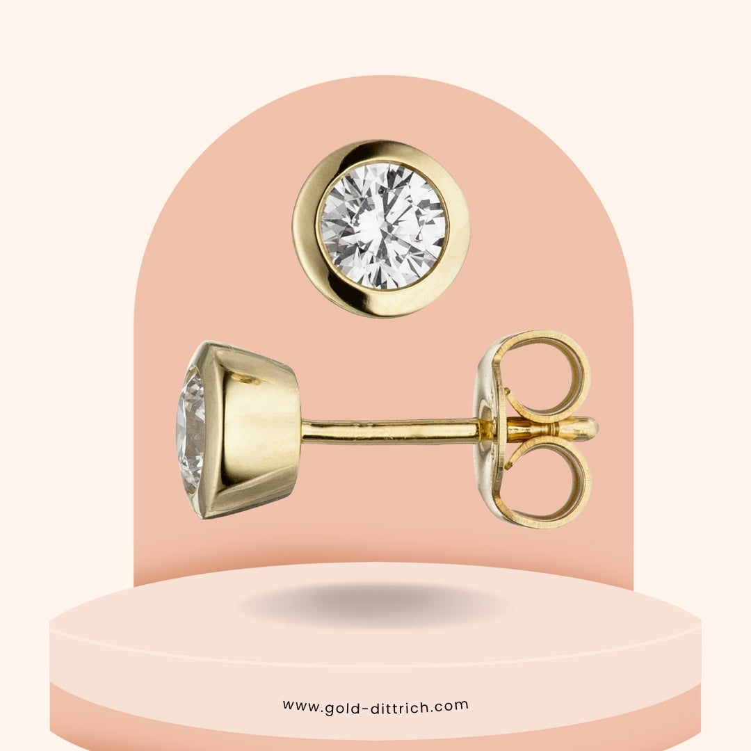 Schmuck-Set Zirkonia – 333 Gold