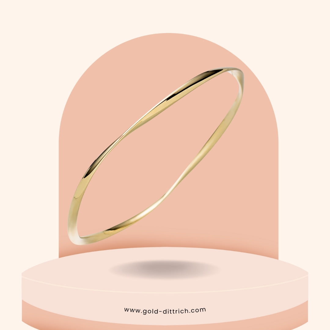 Armreif 925 Silber – in Silber, Gold & Rotgold vergoldet
