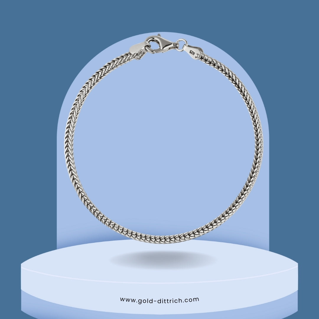 Fuchsschwanzarmband - 925 Silber