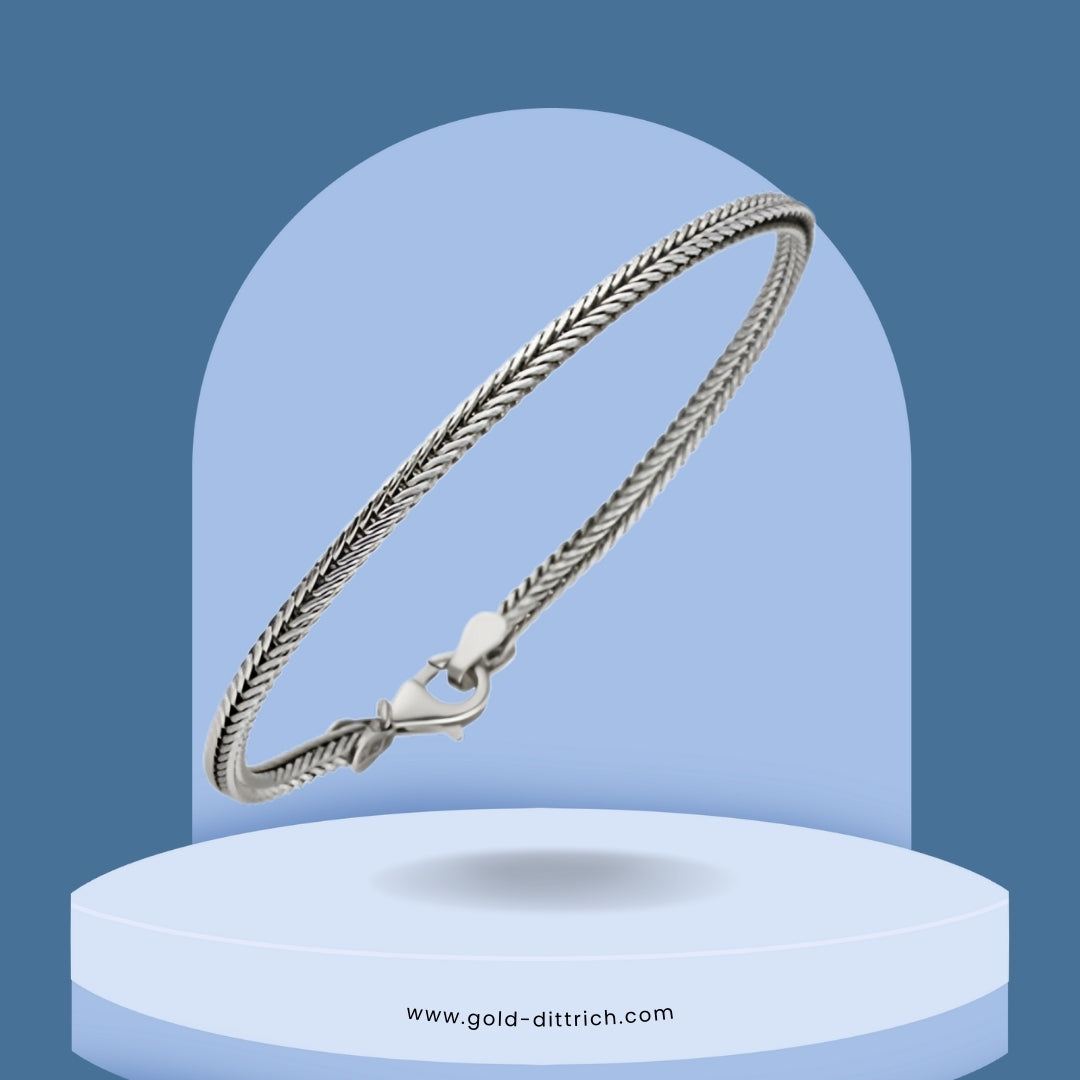 Fuchsschwanzarmband - 925 Silber