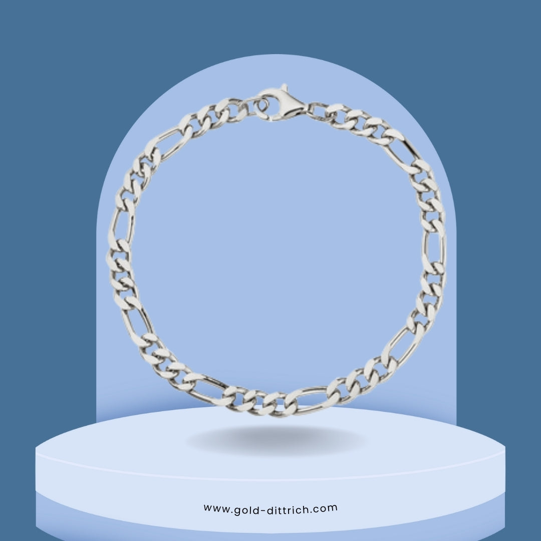 Figaroarmband - 925 Silber