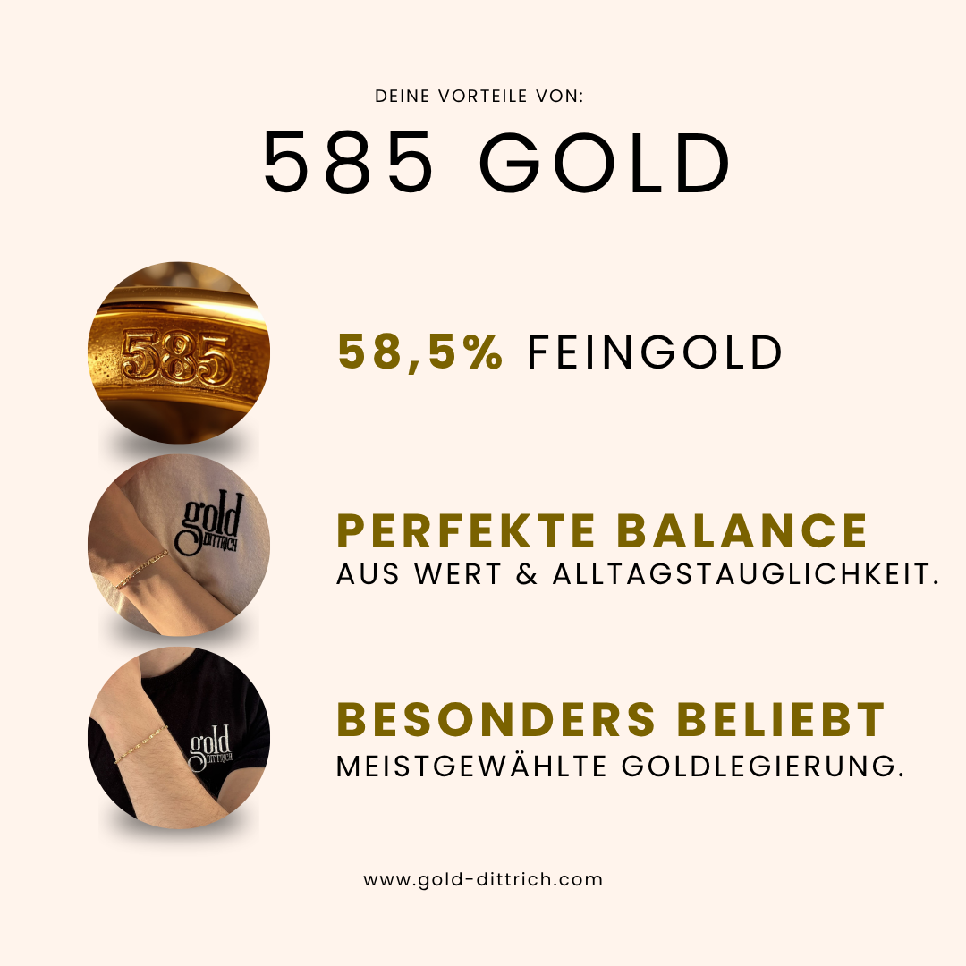 Ohrstecker mit rosa Süßwasserperlen - 585 Rotgold