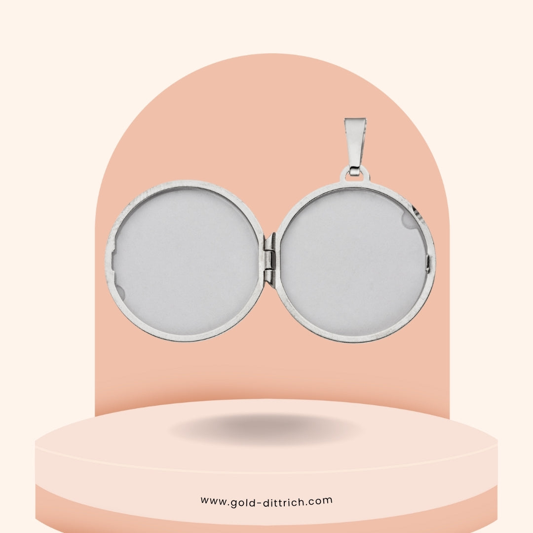 Anhänger Lebensbaum Medaillon - 925 Silber