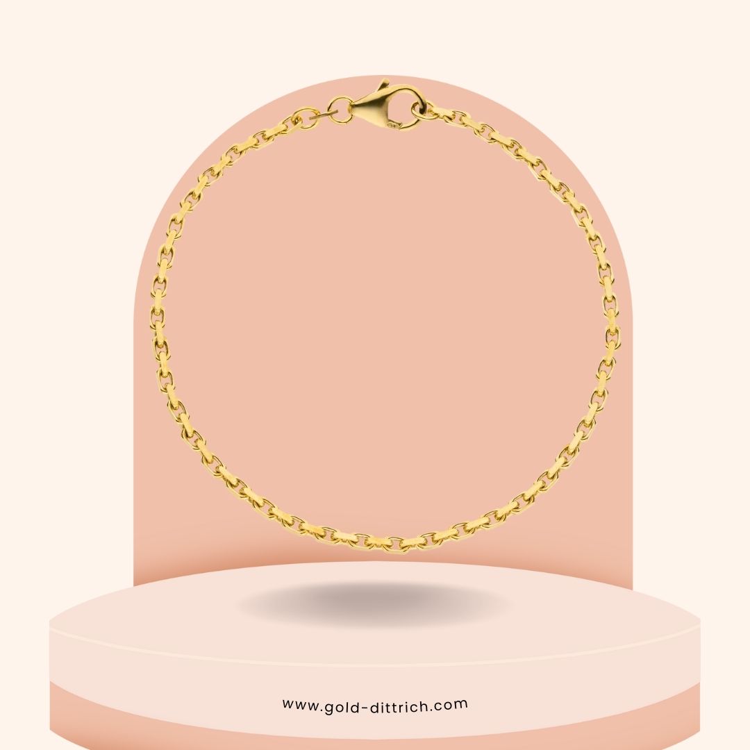 Ankerarmband 18,5cm - 333 Gold