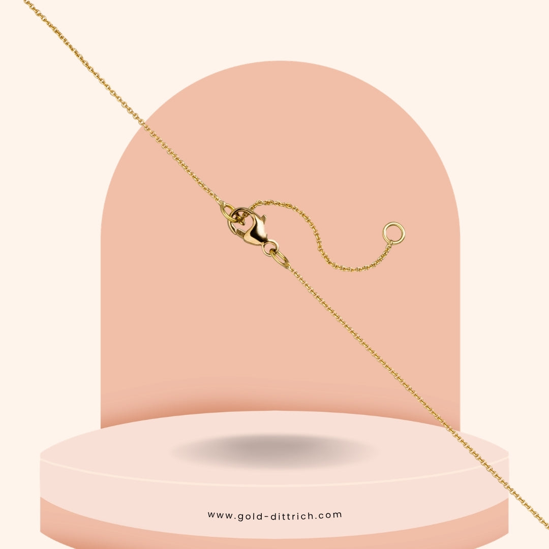 Ankerkette 0,6 mm - 750 Gold