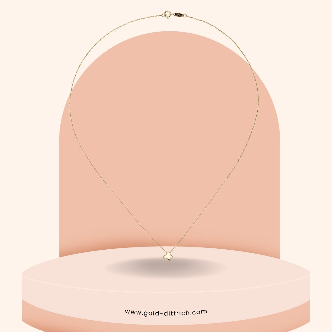 Collier Schmetterling 42cm - 375 Gold - Gold Dittrich