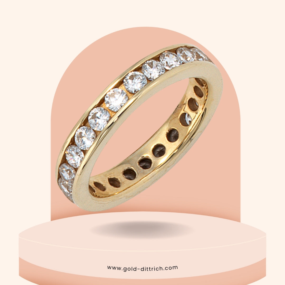 Damenring Memory-Ring - 333 Gold