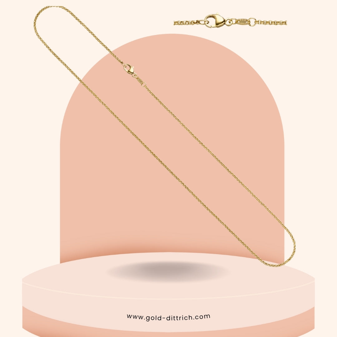 Erbskette 1,5mm - 585 Gold