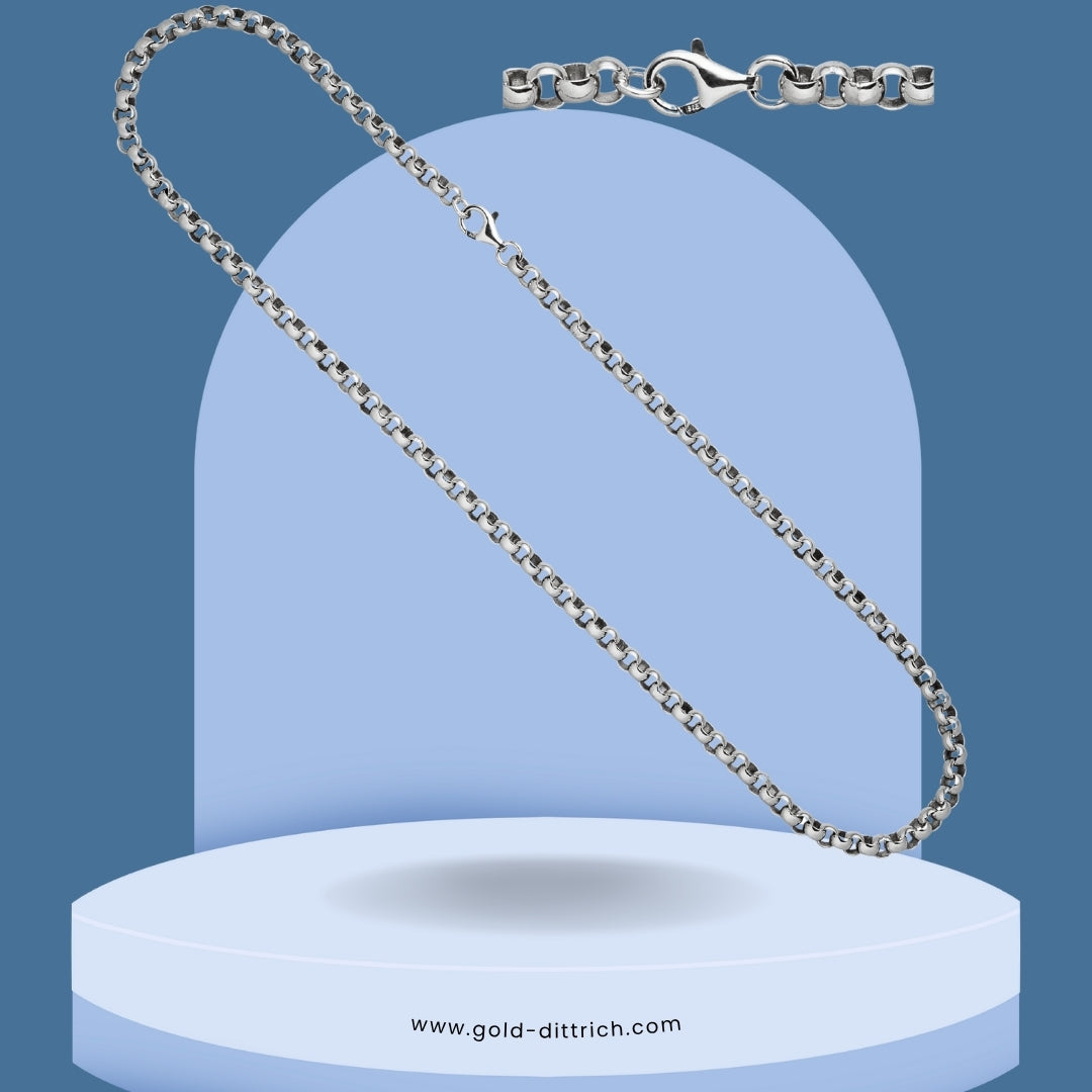 Erbskette 4,5 mm - 925 Silber