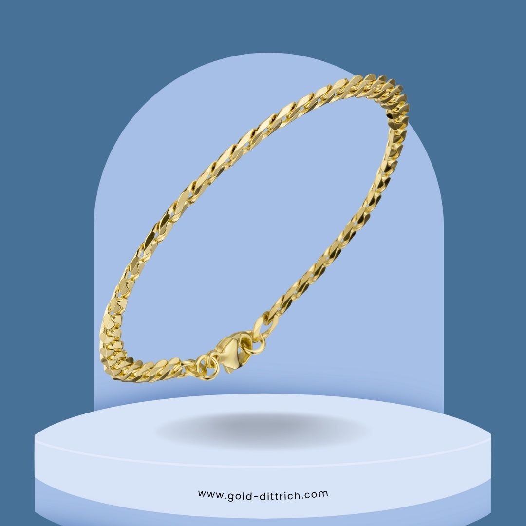Panzerarmband - 333 Gold