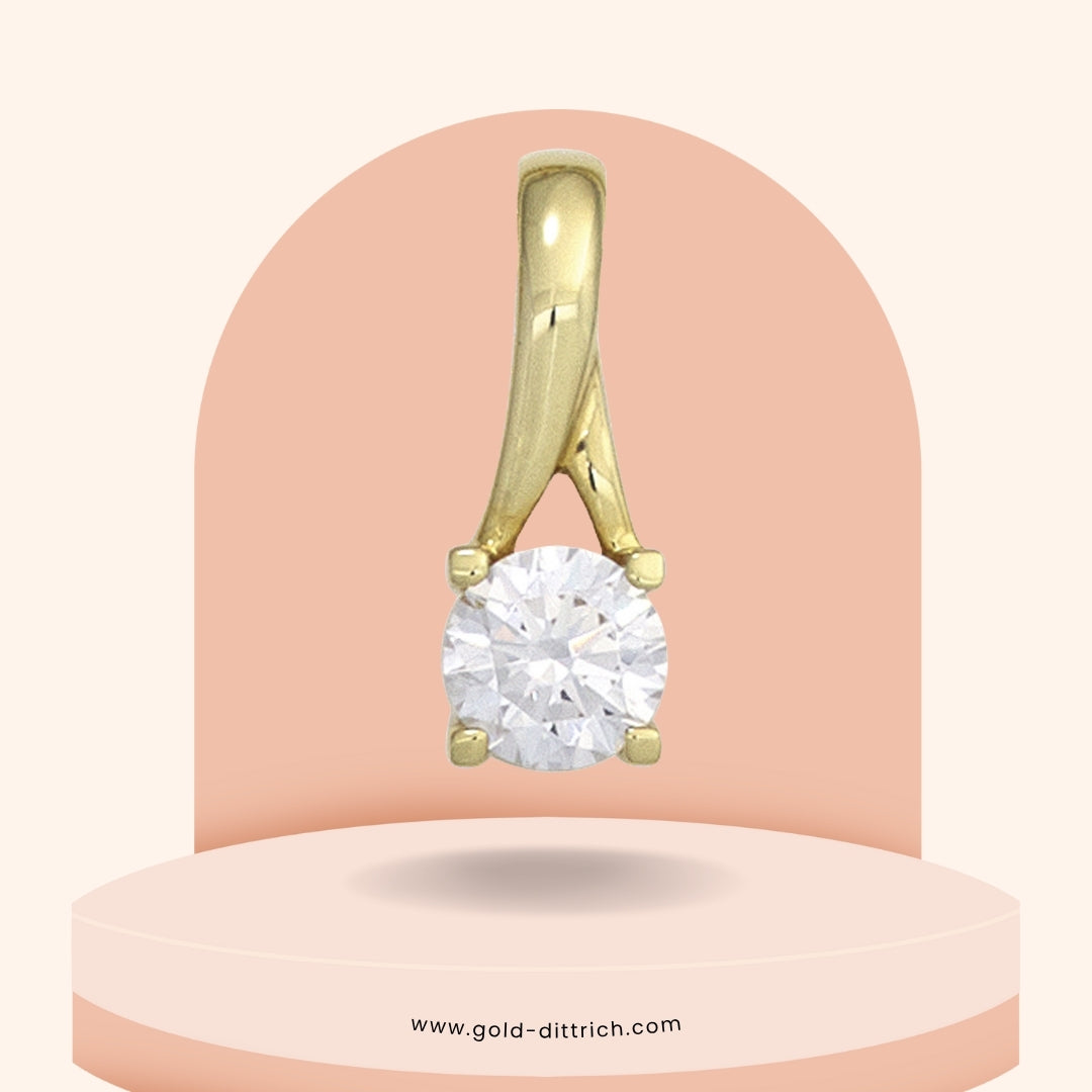 Schmuck-Set Zirkonia – 333 Gold