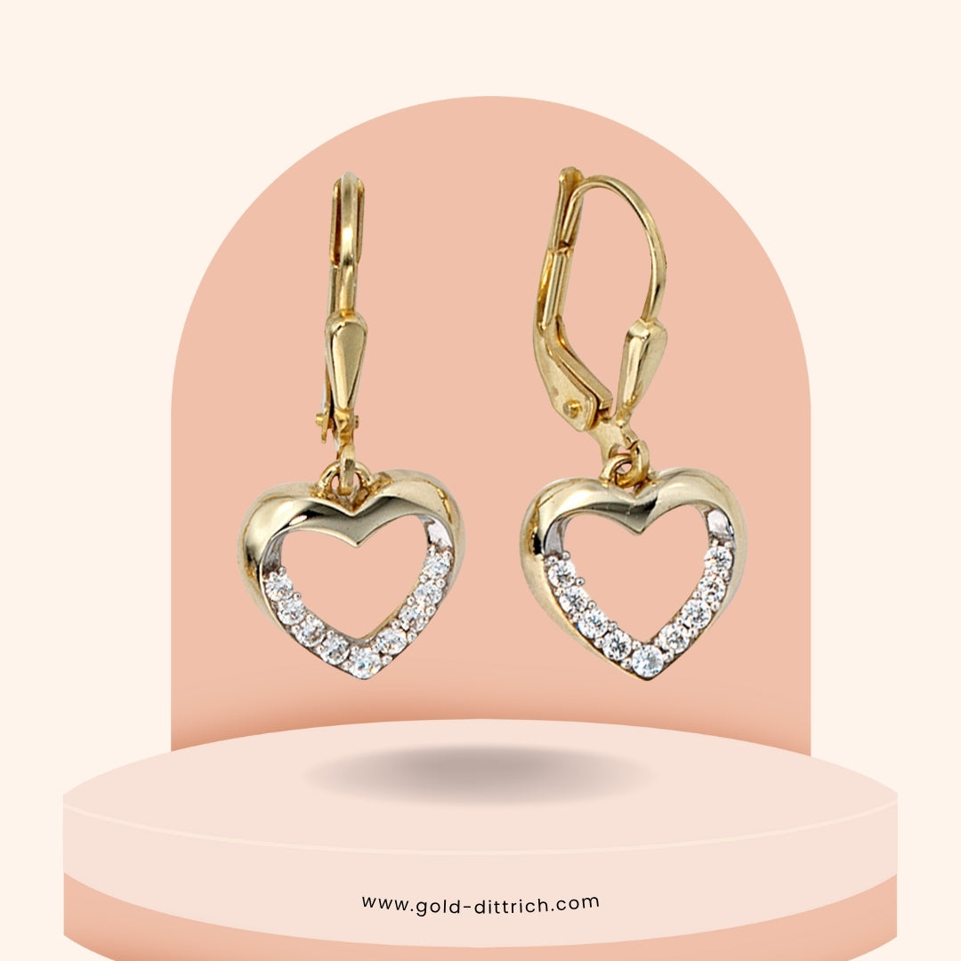 Schmuck-Set Herz – 333 Gold