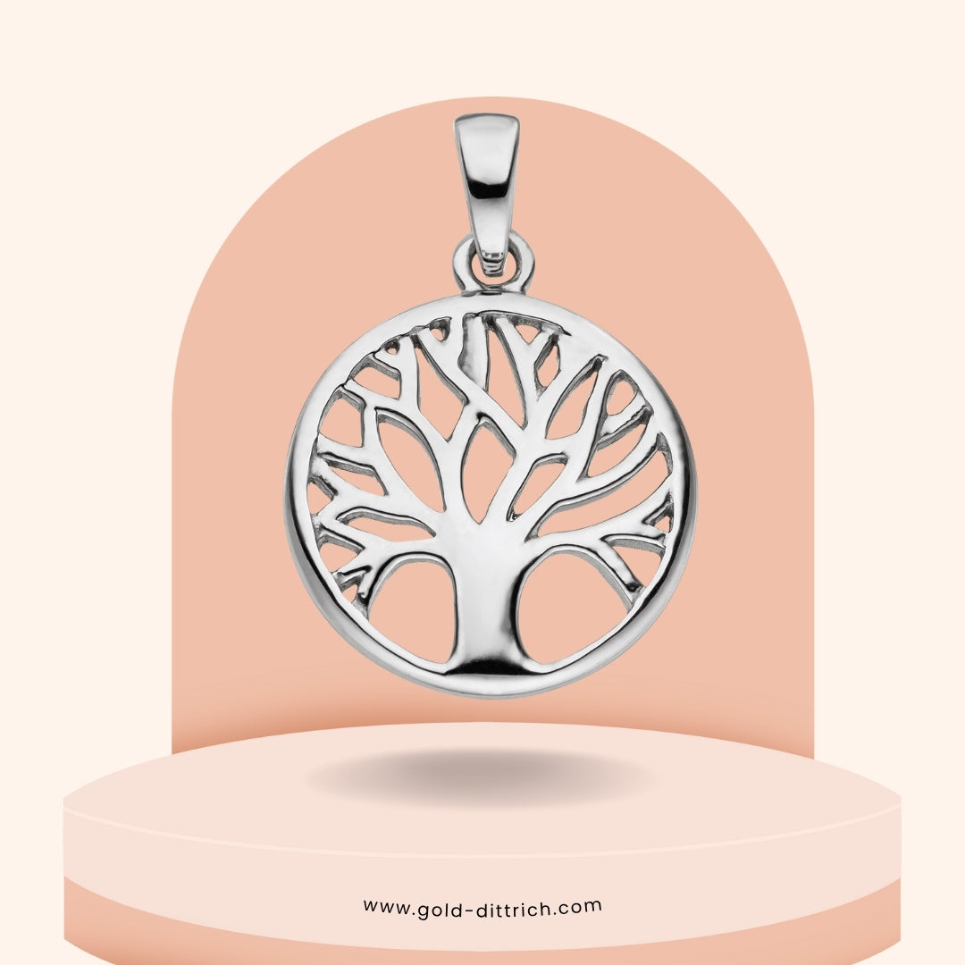 Schmuck-Set Lebensbaum - 925 Silber