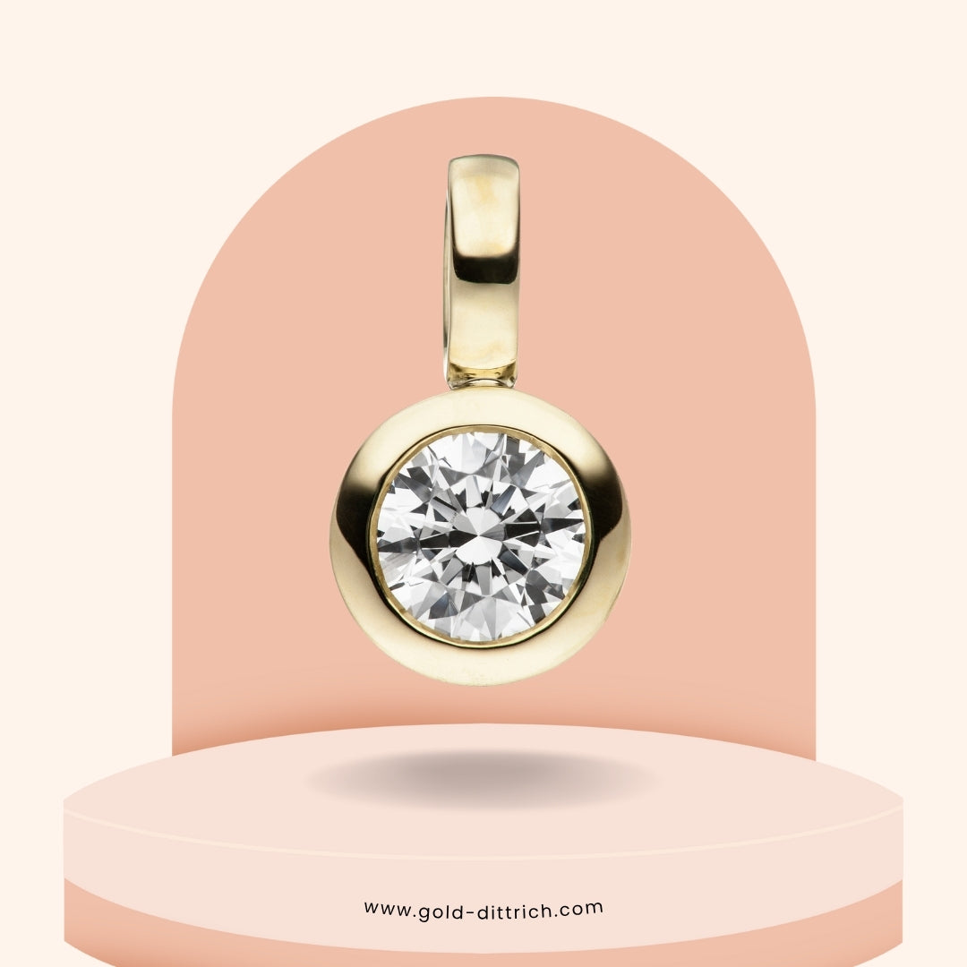 Schmuck-Set Zirkonia – 333 Gold